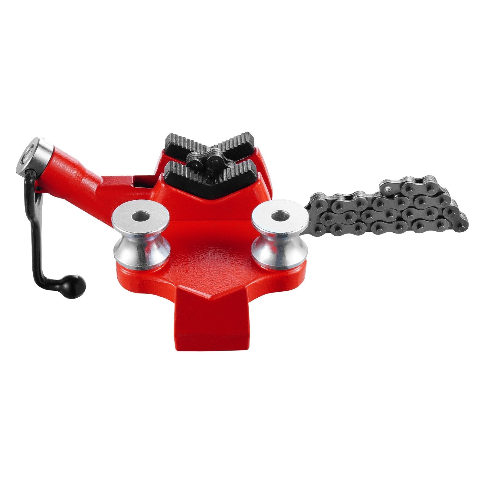 VEVOR Screw Bench Chain Vise & Hitch Mount Vise Plate Holder 1/8-5 inch Capacity 