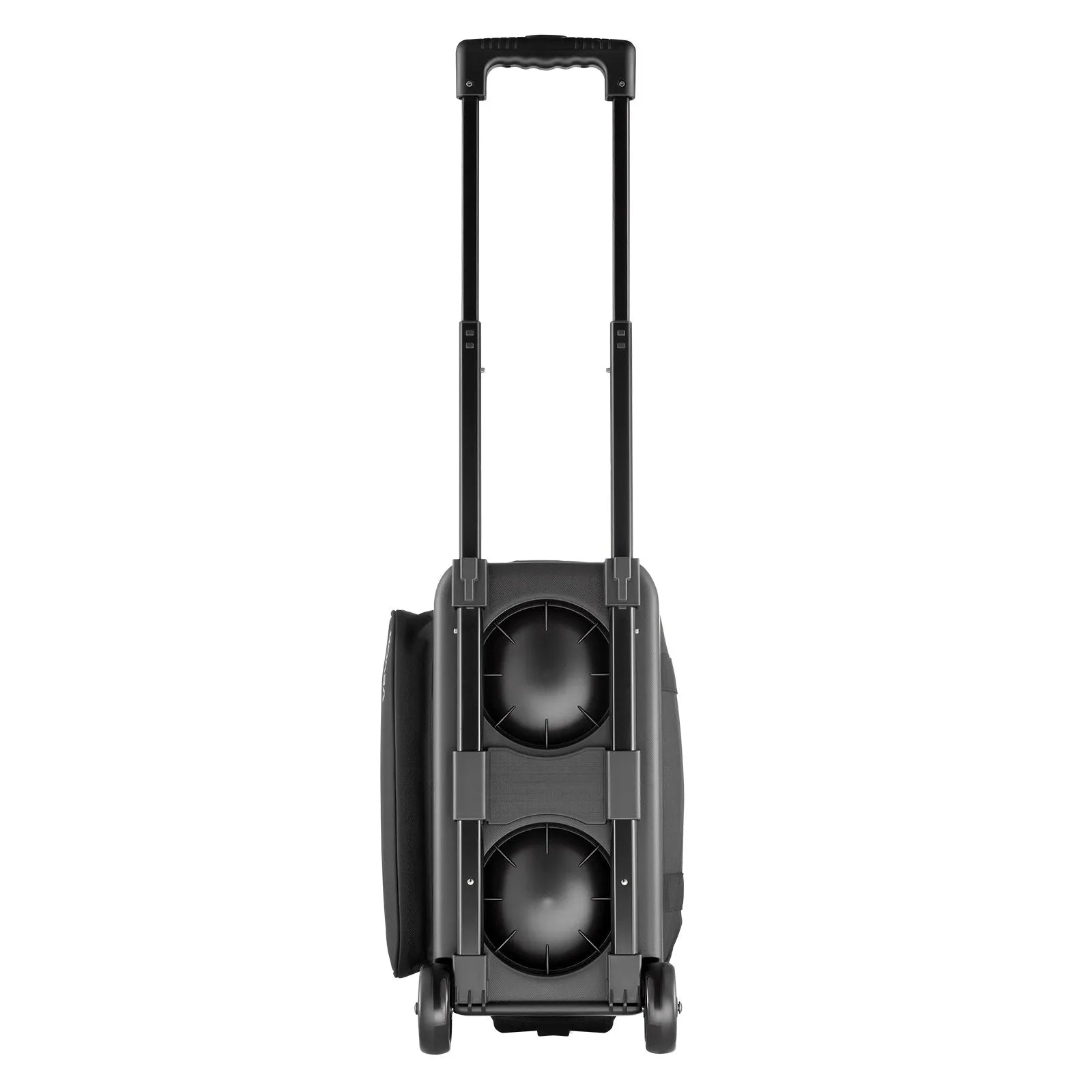 2-Ball Double Roller Bowling Bag with Wheels, Separate Shoe Compartment & Accessory Pocket