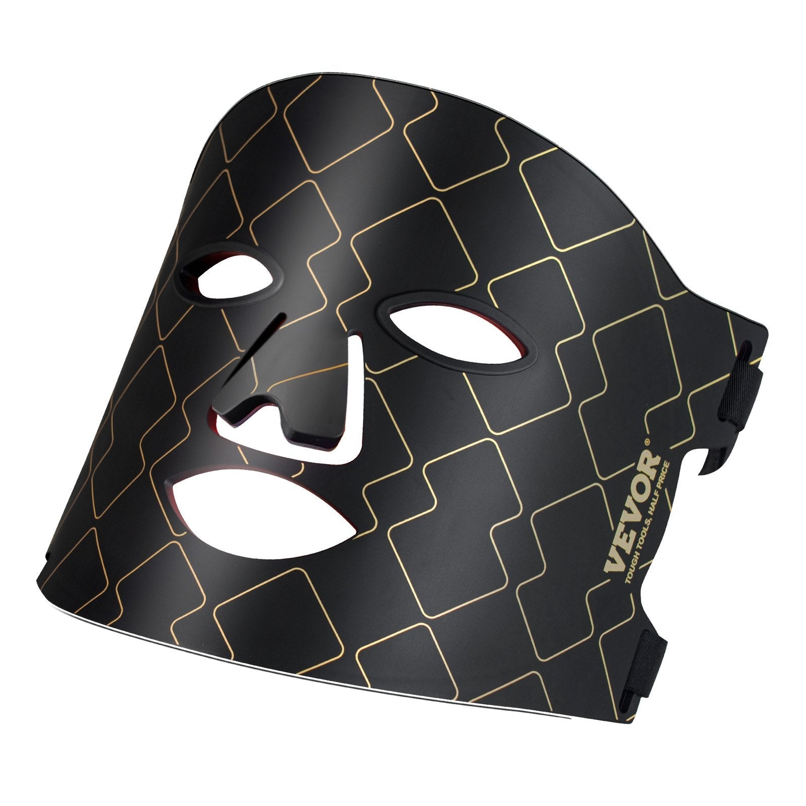 VEVOR Red Light Therapy for Face LED Face Mask Light Therapy with 3 Wavelengths 