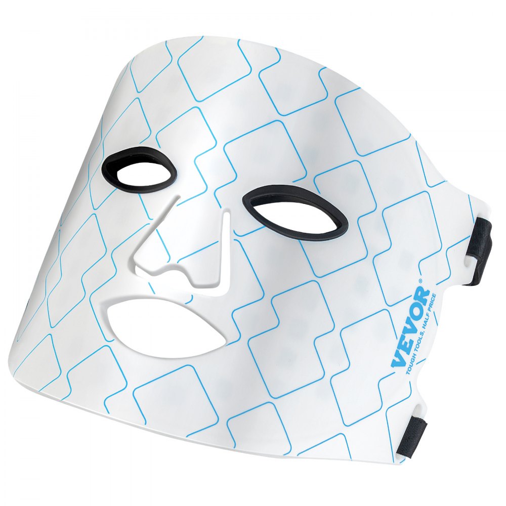 VEVOR Red Light Therapy Mask 7-Color LED Face Mask Light Therapy with 850nm NIR 