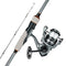 6.5 ft Spinning Rod and Reel Combo | IM6 Fiberglass & Carbon Fiber Fishing Pole with 2000 Reel, 6+1 Bearings