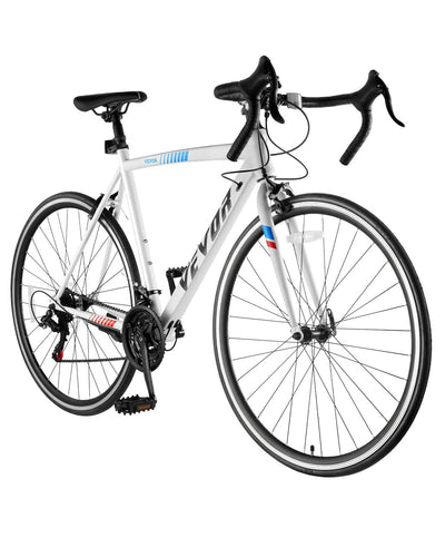 VEVOR Road Bike Racing Bicycle 700C Shimano 21 Speeds Carbon Steel Caliper Brake 