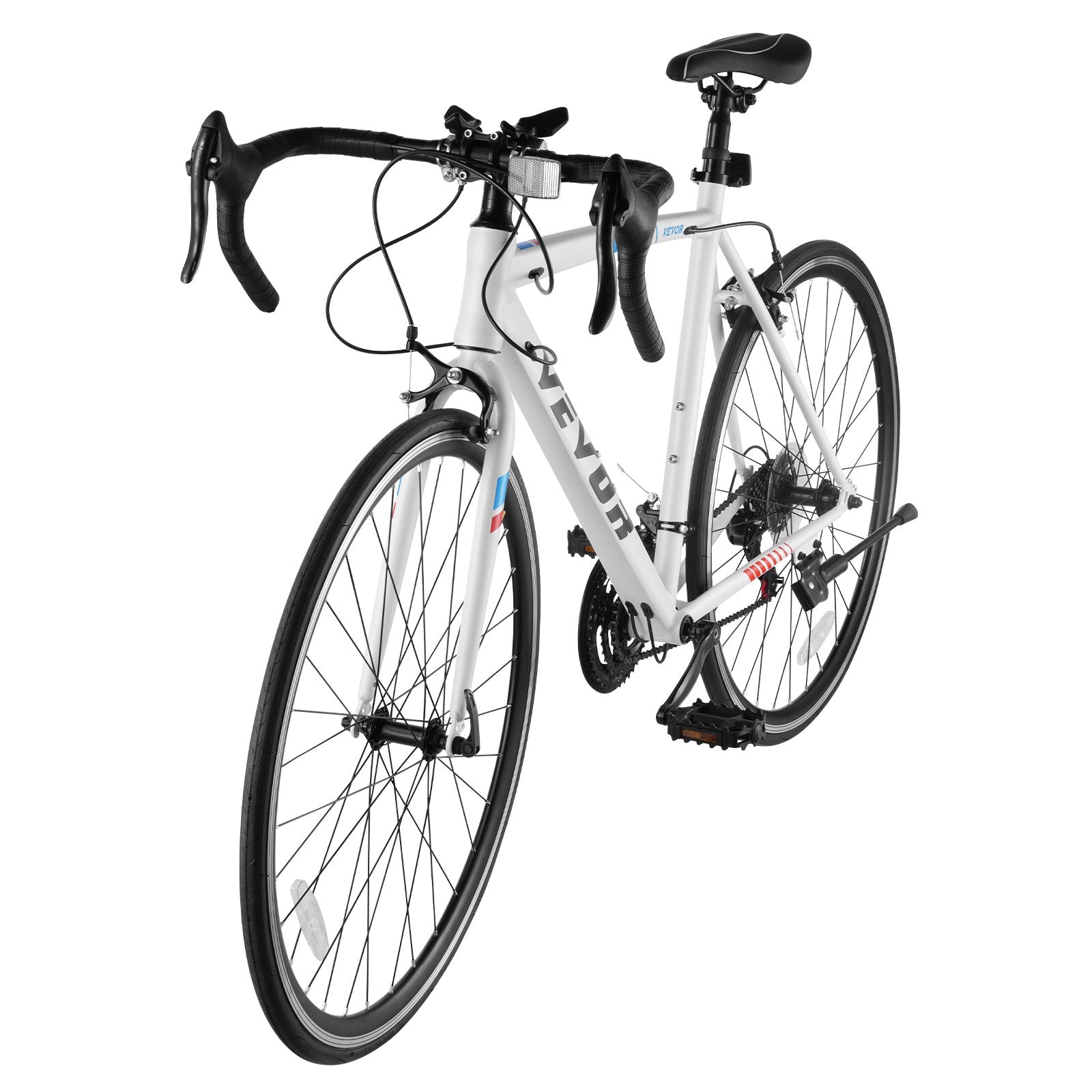 VEVOR Road Bike Racing Bicycle 700C Shimano 21 Speeds Carbon Steel Caliper Brake 