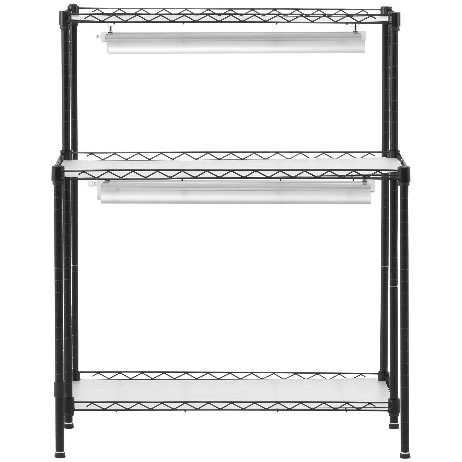 VEVOR DIY Plant Stand with Grow Lights 6 Tiers 192W 70.9" Tall Plant Grow Shelf