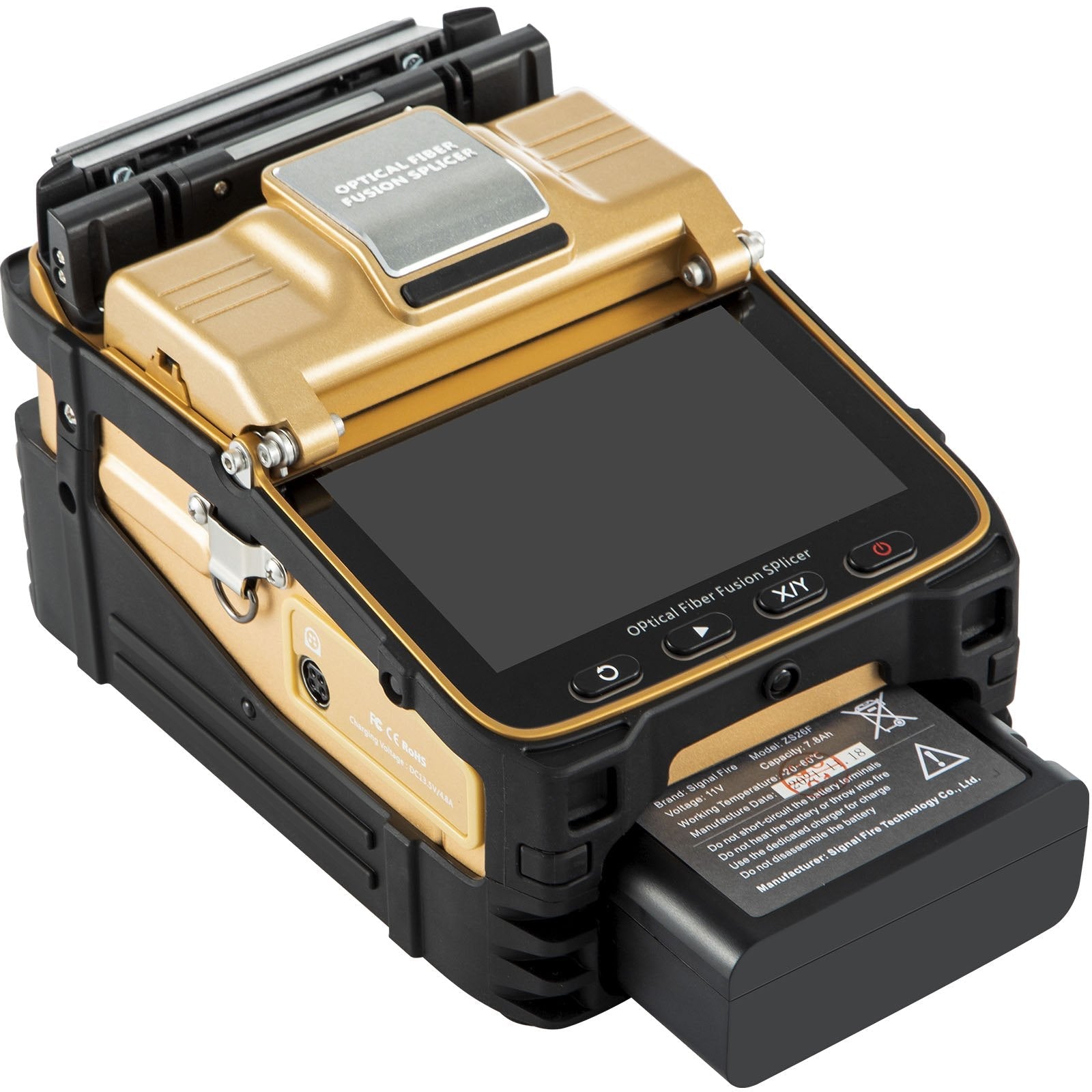 AI-8 Fiber Optic Splicing Machine Fiber Fusion Splicer Ribbon Automatic Kits 