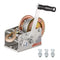 Boat Trailer Hand Winch 3500 lb with 32.8 ft Steel Cable | 2-Speed Manual Winch with Two-Way Ratchet & Anti-Slip Handle