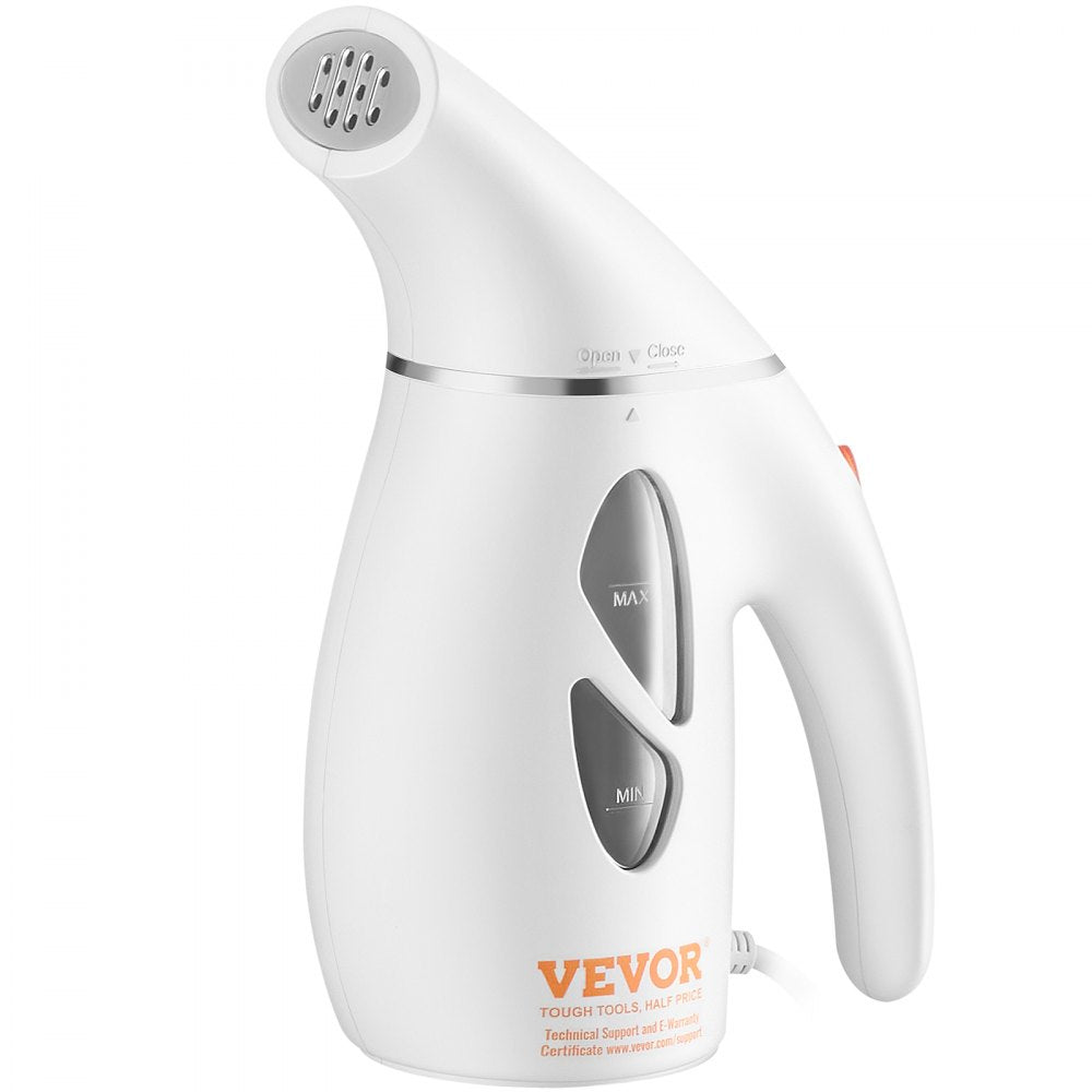 VEVOR Portable Handheld Fabric Steamer, 900W Quick Heat Steamer for Clothes, Wrinkle Remover Clothing Iron Intelligent Controller & Auto-Off & Large Detachable Water Tank, With Gloves 