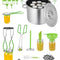 VEVOR Canning Supplies Starter Kit 11 Pieces Stainless Steel Water Bath Cannner