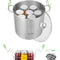 VEVOR Canning Pot with Rack and Glass Lid 21 QT Stainless Steel Waterbath Canner