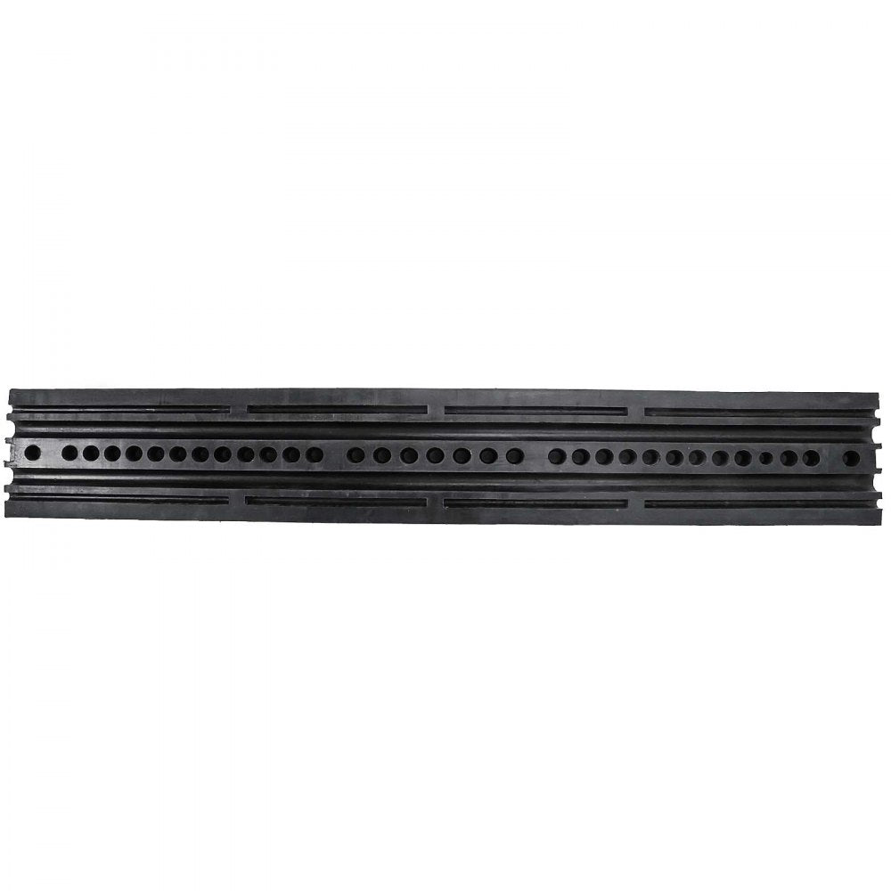 Modular Rubber Traffic Speed Bump 2 Channel Cable Protector Ramp 