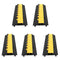 5PCS Dual-Channel Cable Protector Cover 22000LB Capacity Heavy-Duty
