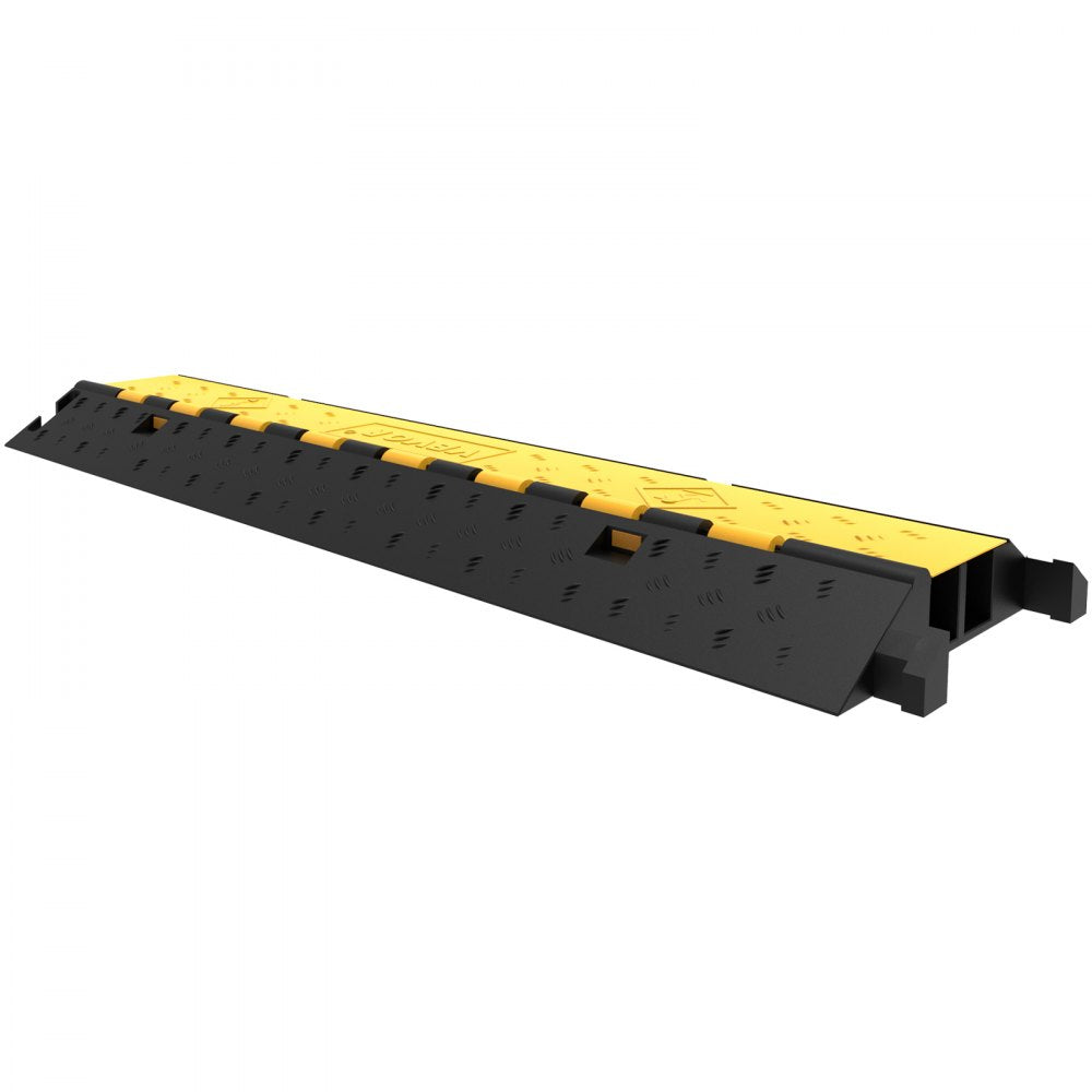 5PCS Dual-Channel Cable Protector Cover 22000LB Capacity Heavy-Duty 