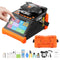 VEVOR Fiber Fusion Splicer 6 Motors, Core & Clad Alignment Fibers Optic Splicer with 6s Fast Splicing and 13s Heating, 5
