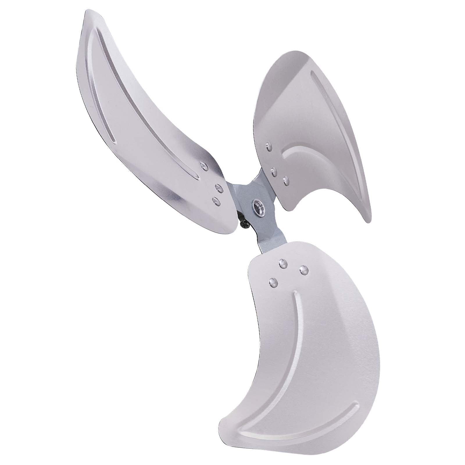 VEVOR Wall Mount Fan, 2 PCS 18 inch Manual 360-Degree Tilt Adjustment, 3-speed High Velocity Max. 4000 CFM Industrial Wall Fan for Indoor, Commercial, Warehouse, Workshop, Basement, Garage 