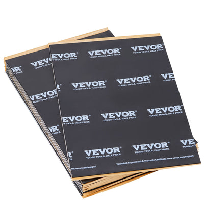 VEVOR Car Sound Deadening Mat, 200 mil 25 sqft Car Sound Dampening Material, Butyl Automotive Sound Deadener, Noise Insulation and Vibration Dampening Material for Car 
