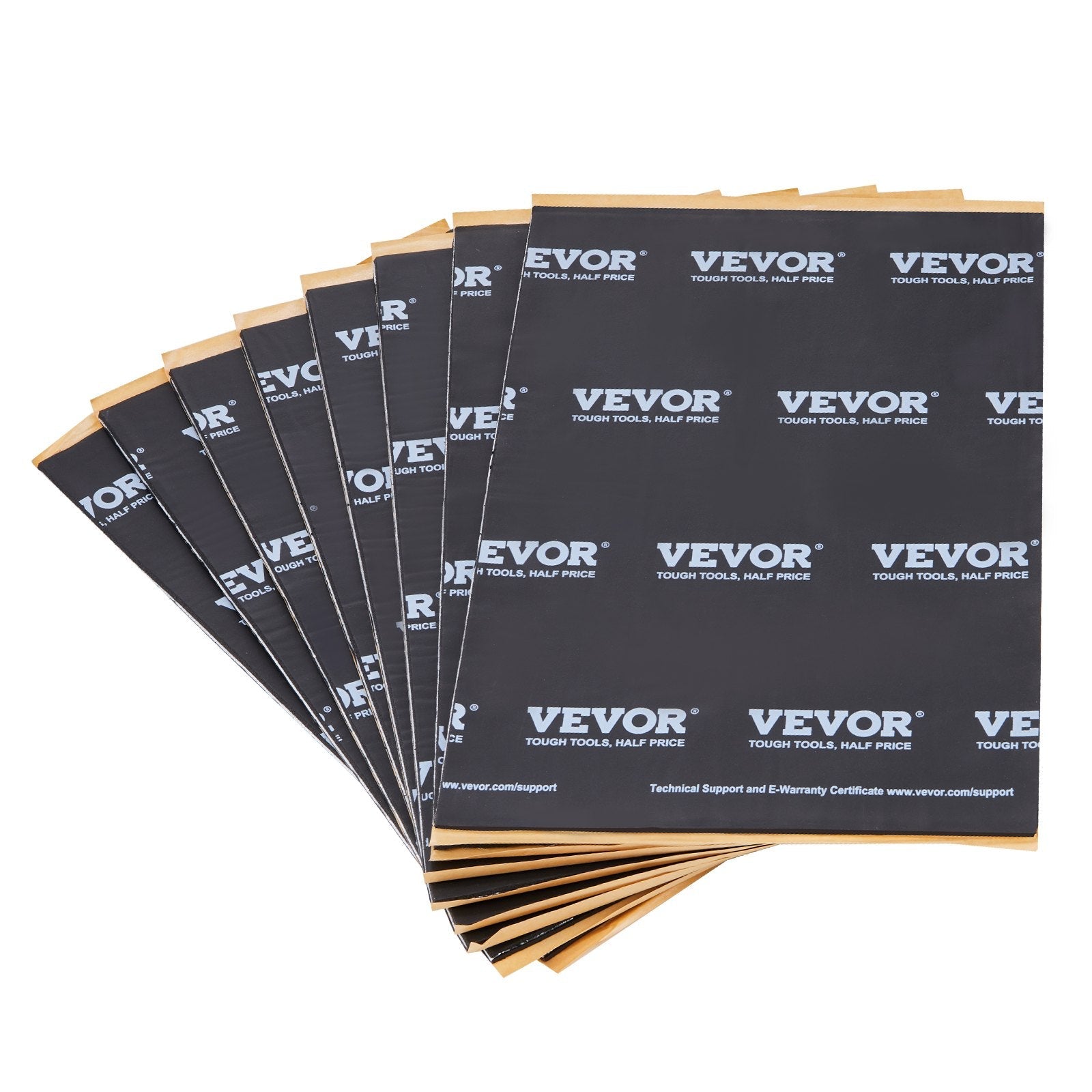 VEVOR Car Sound Deadening Mat, 200 mil 25 sqft Car Sound Dampening Material, Butyl Automotive Sound Deadener, Noise Insulation and Vibration Dampening Material for Car 