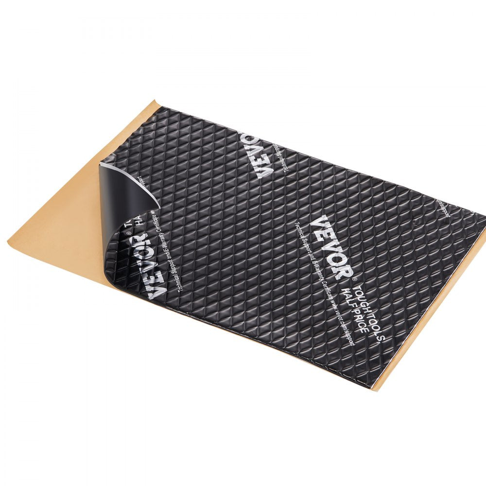 VEVOR Car Sound Deadening Mat, 80 mil 10 sqft Car Sound Dampening Material, Butyl Automotive Sound Deadener, Noise Insulation and Vibration Dampening Material for Car 