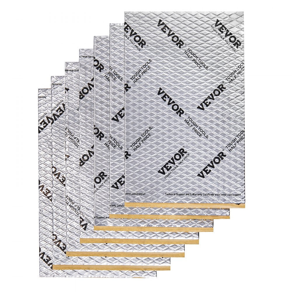 VEVOR Car Sound Deadening Mat, 80 mil 36 sqft Car Sound Dampening Material, Butyl Automotive Sound Deadener, Noise Insulation and Vibration Dampening Material for Car 