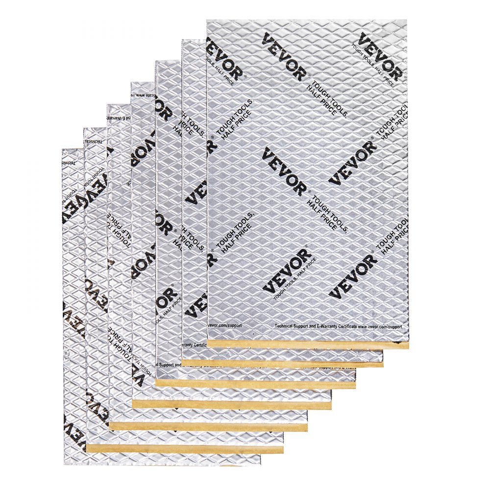 VEVOR Car Sound Deadening Mat, 80 mil 36 sqft Car Sound Dampening Material, Butyl Automotive Sound Deadener, Noise Insulation and Vibration Dampening Material for Car 
