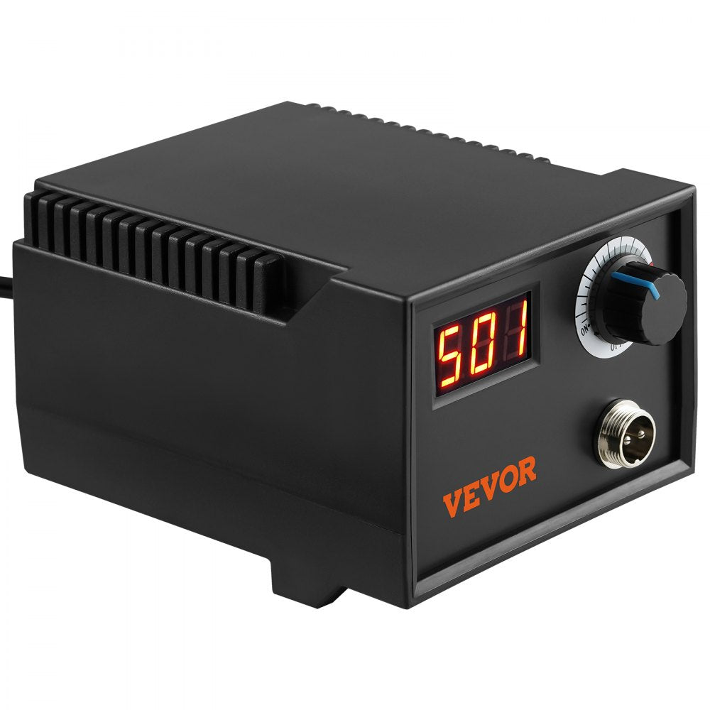 VEVOR Wood Burning Kit, 200~700°C Adjustable Temperature with Display, Wood Burner with 1 Pyrography Pen, 23 Wire Nibs, 1 Pen Holder, 4 Wood Chip, 1 Screwdriver, 1 Tweezers, 1 Craft Knife,1 Sponge 