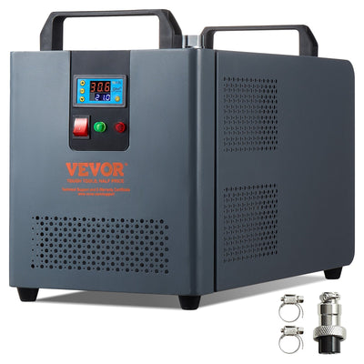 VEVOR Industrial Water Chiller KH-6000 12 L 7.8 L/min Laser Chiller Compressor 