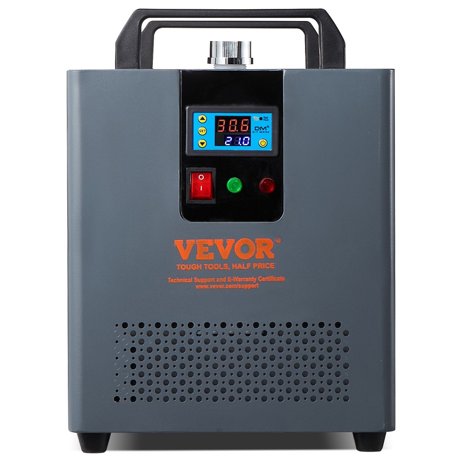 VEVOR Industrial Water Chiller KH-6000 12 L 7.8 L/min Laser Chiller Compressor 