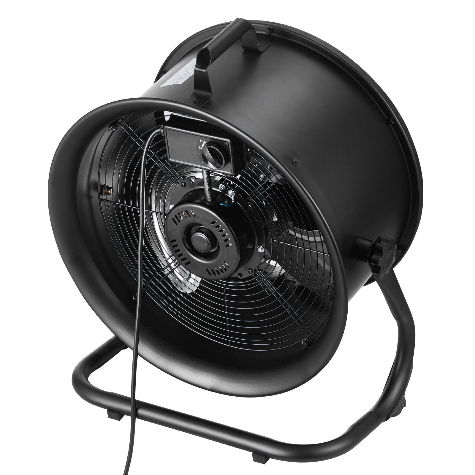 VEVOR 14 In Floor Fan 3 Speed 360° Adjustable Tilt High-Velocity Industrial Fan 