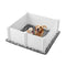 VEVOR Dog Whelping Box 48x48x18.1 inch with Height Adjustable Door for Large Dog
