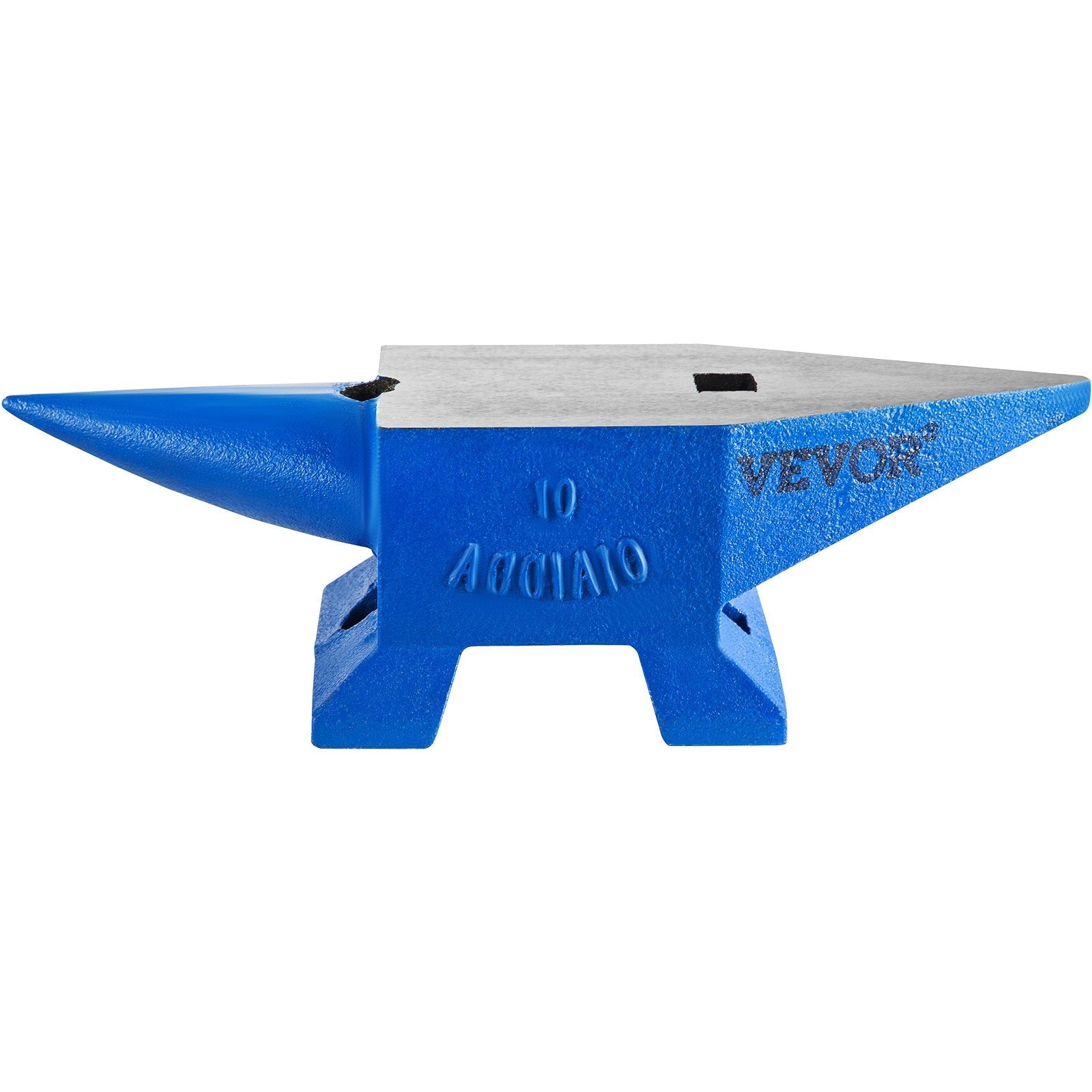 Steel Anvil Blacksmith 22LBS (10KG) Forged Steel W/ Round And Square Hole 