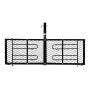 VEVOR 2-in-1 Hitch Cargo Carrier with Bike Rack – 62" x 20" Hitch Mount Cargo Basket, Holds 2 Bikes, 500 lb Capacity