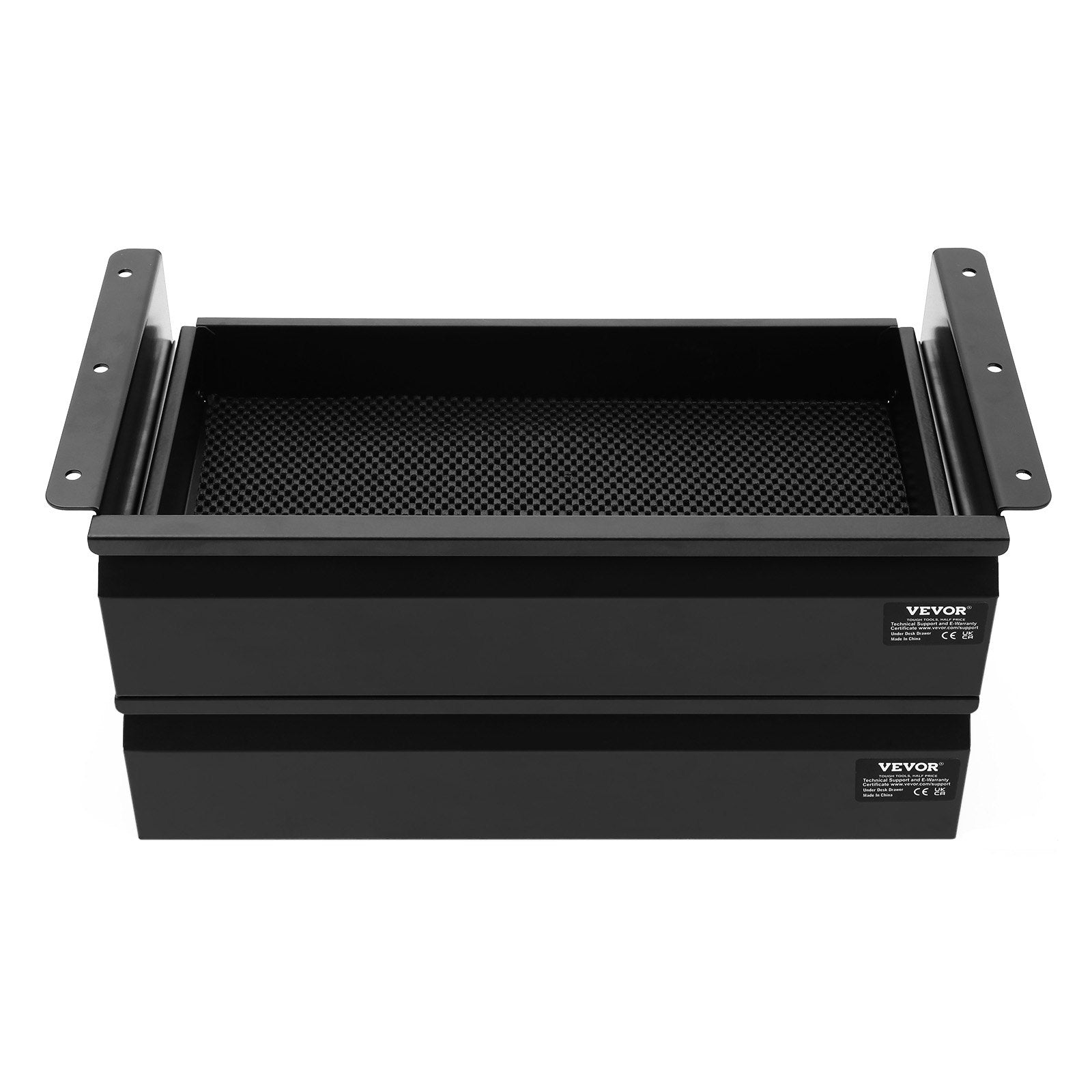 VEVOR 2 Drawer 16" Under Desk Drawer Organizer Slide-out Drawer Space Saver Home 
