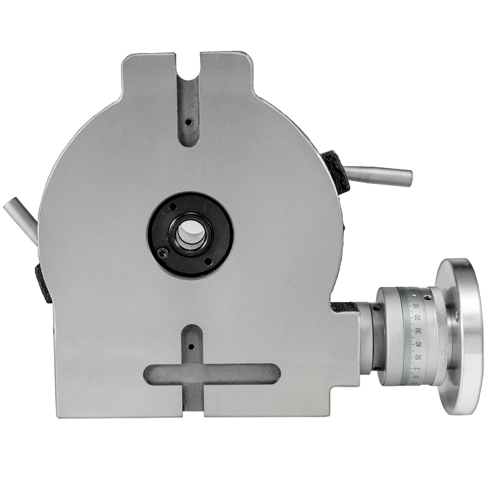 VEVOR Rotary Table 8 Inch/200 MM Horizontal Vertical Rotary Table 3-Slot Rotary Table for Milling Machine MT-3 Rotary Table for Milling 360 Degrees Precision Rotary Table 