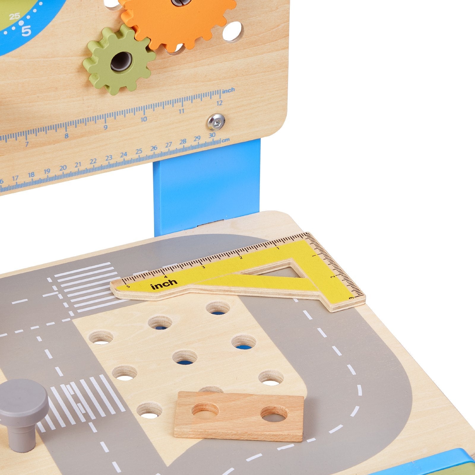 VEVOR Wooden Tool Bench for Kids 3 Years+ Toy Workbench Pretend Play Toy Kits 