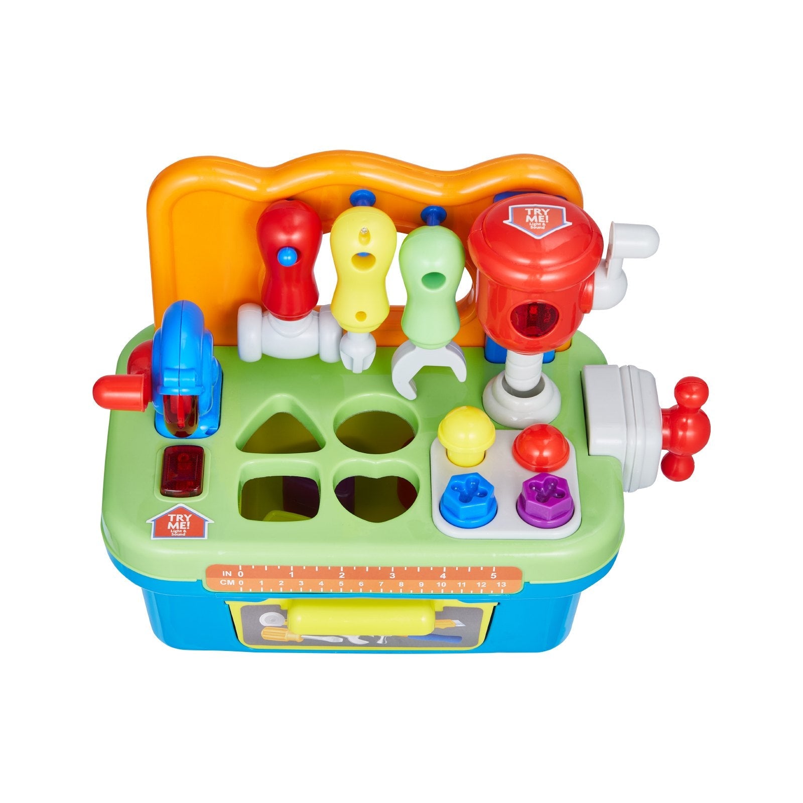 VEVOR Musical Workbench for Toddler 2 Years+ Toy Musical Learning Workbench 