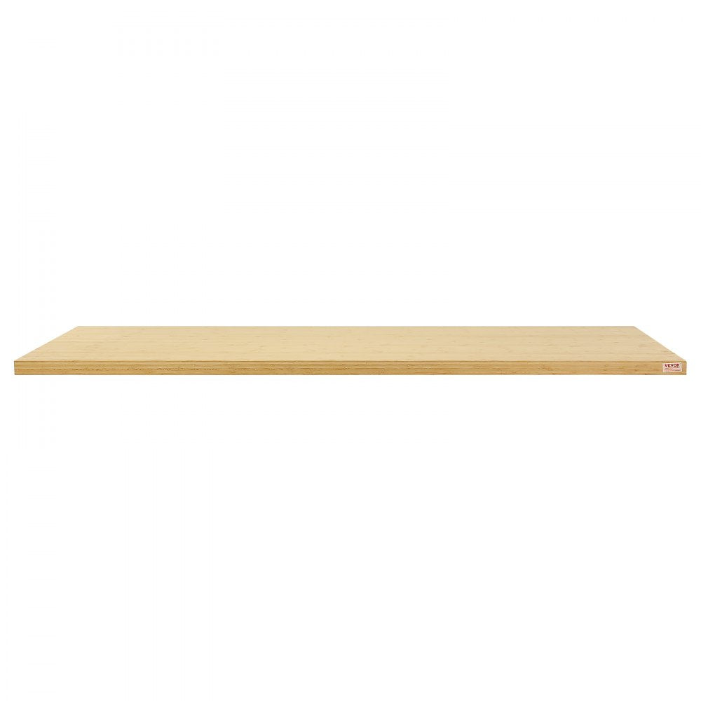 VEVOR Bamboo Table Top, 70.9" x 29" x 1.5", 330 lbs Load Capacity, Universal Solid One-Piece Bamboo Desktop for Height Adjustable Electric Standing Desk Frame, Rectangular Countertop for Home & Office 