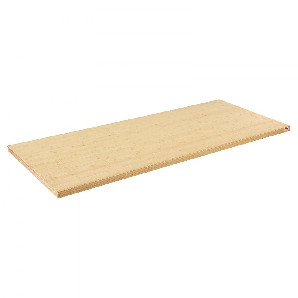 VEVOR Bamboo Table Top, 70.9" x 29" x 1.5", 330 lbs Load Capacity, Universal Solid One-Piece Bamboo Desktop for Height Adjustable Electric Standing Desk Frame, Rectangular Countertop for Home & Office 