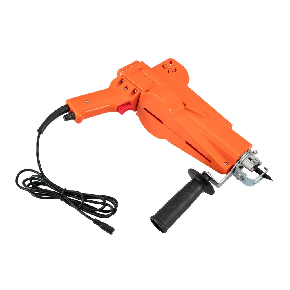 VEVOR Tufting Gun, 2 in 1 Cut & Loop Pile, Electric Carpet Weaving Flocking Machine, Rug Machines Starter Kit, 7-27 Stitches/sec High Speed Rug Making Tools, 4-25 mm Adjustable Height, 110V 