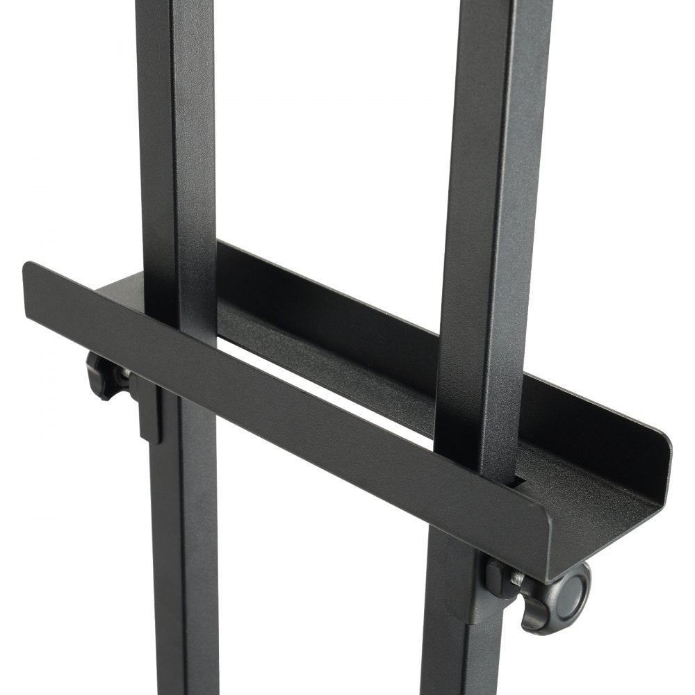 VEVOR Poster Stand, Adjustable Height Up to 75", Double-Sided Heavy Duty Pedestal Sign Holder, Floor Standing Sign Holder Banner Stand with Shock-absorbing Base for Display, for Board and Foam, Black 