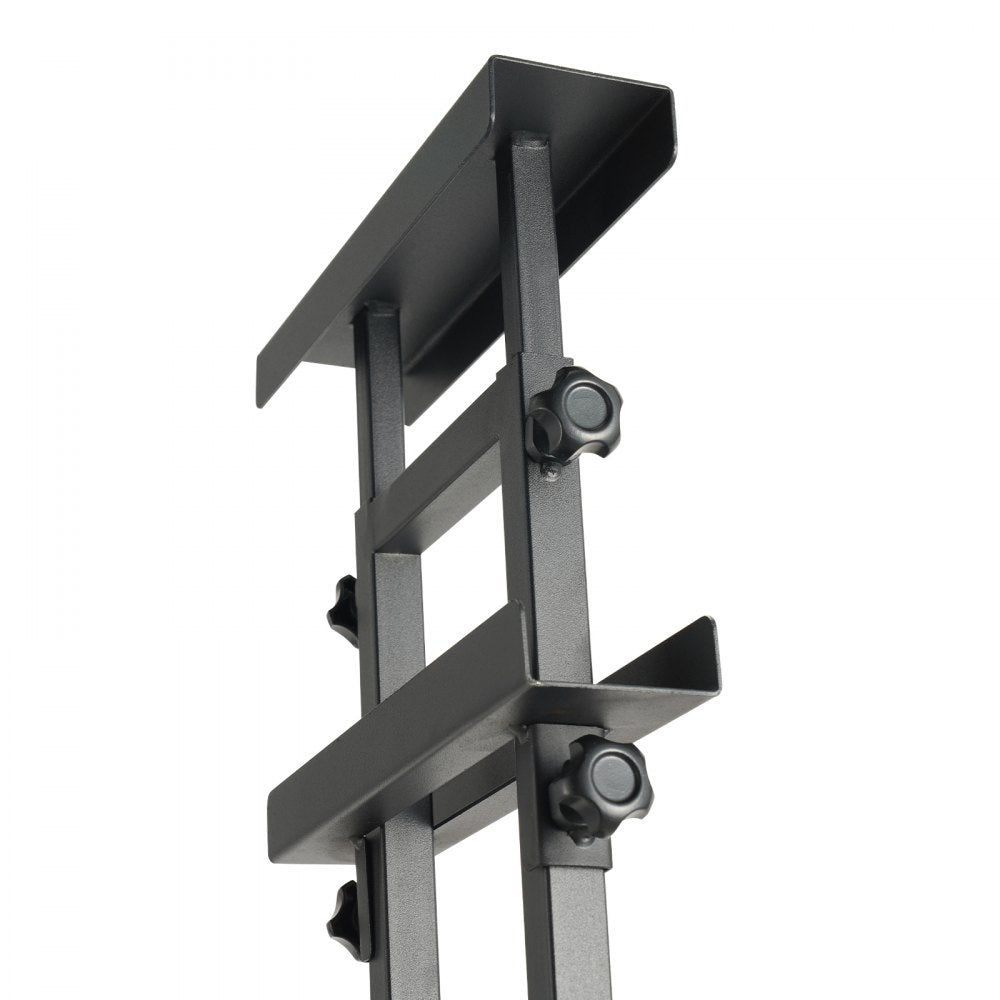 VEVOR Poster Stand, Adjustable Height Up to 75", Double-Sided Heavy Duty Pedestal Sign Holder, Floor Standing Sign Holder Banner Stand with Shock-absorbing Base for Display, for Board and Foam, Black 