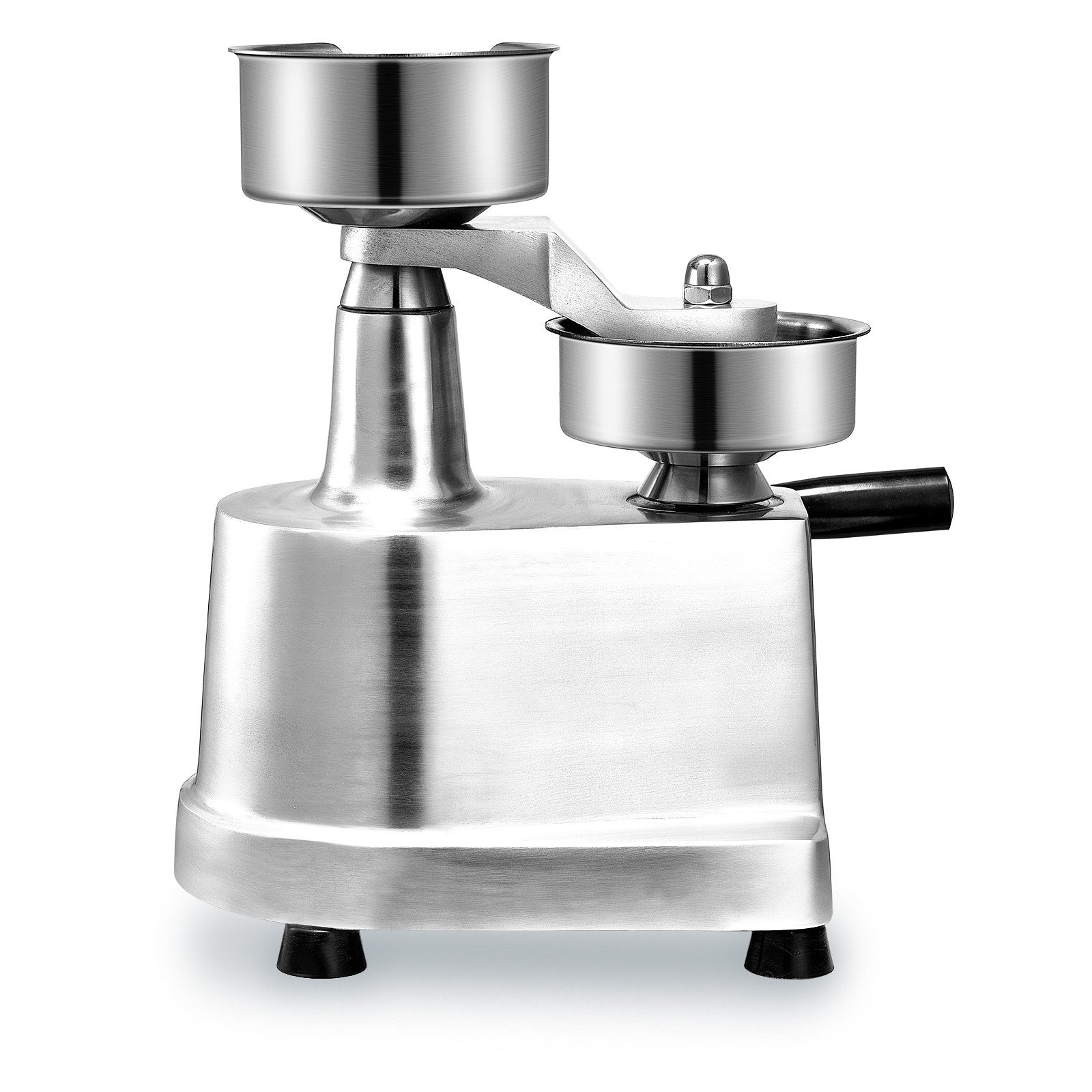 VEVOR Commercial Burger Patty Maker, 130mm/5inch Hamburger Beef Patty Maker, Heavy Duty Food-Grade Stainless Steel Bowl Burger Press Machine, Kitchen Meat Forming Processor with 1000 Pcs Patty Papers 