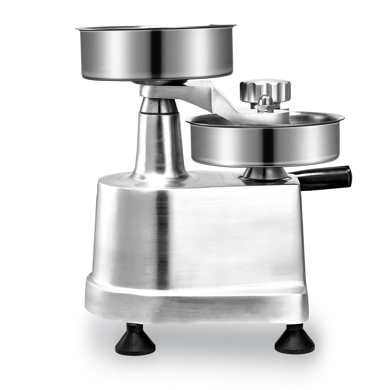 VEVOR Commercial Burger Patty Maker, Hamburger Beef Patty Maker with 3 Convertible Mold(4/5/6-inch), Heavy Duty Stainless Steel Burger Press Machine, Meat Forming Processor with 1500 Pcs Patty Papers 