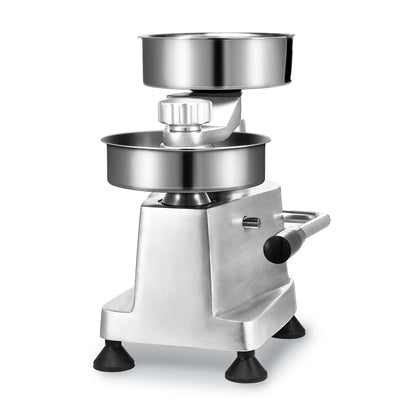 VEVOR Commercial Burger Patty Maker, Hamburger Beef Patty Maker with 3 Convertible Mold(4/5/6-inch), Heavy Duty Stainless Steel Burger Press Machine, Meat Forming Processor with 1500 Pcs Patty Papers 