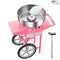 VEVOR Commercial Cotton Candy Machine with Cart Sugar Floss Maker 1000W Party