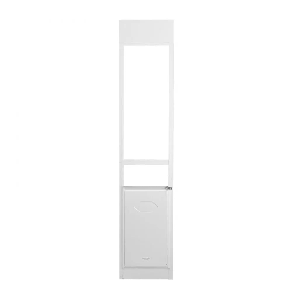 VEVOR Dog Door for Sliding Glass Door 75 7/8"-80 11/16" Adjustable Height XL