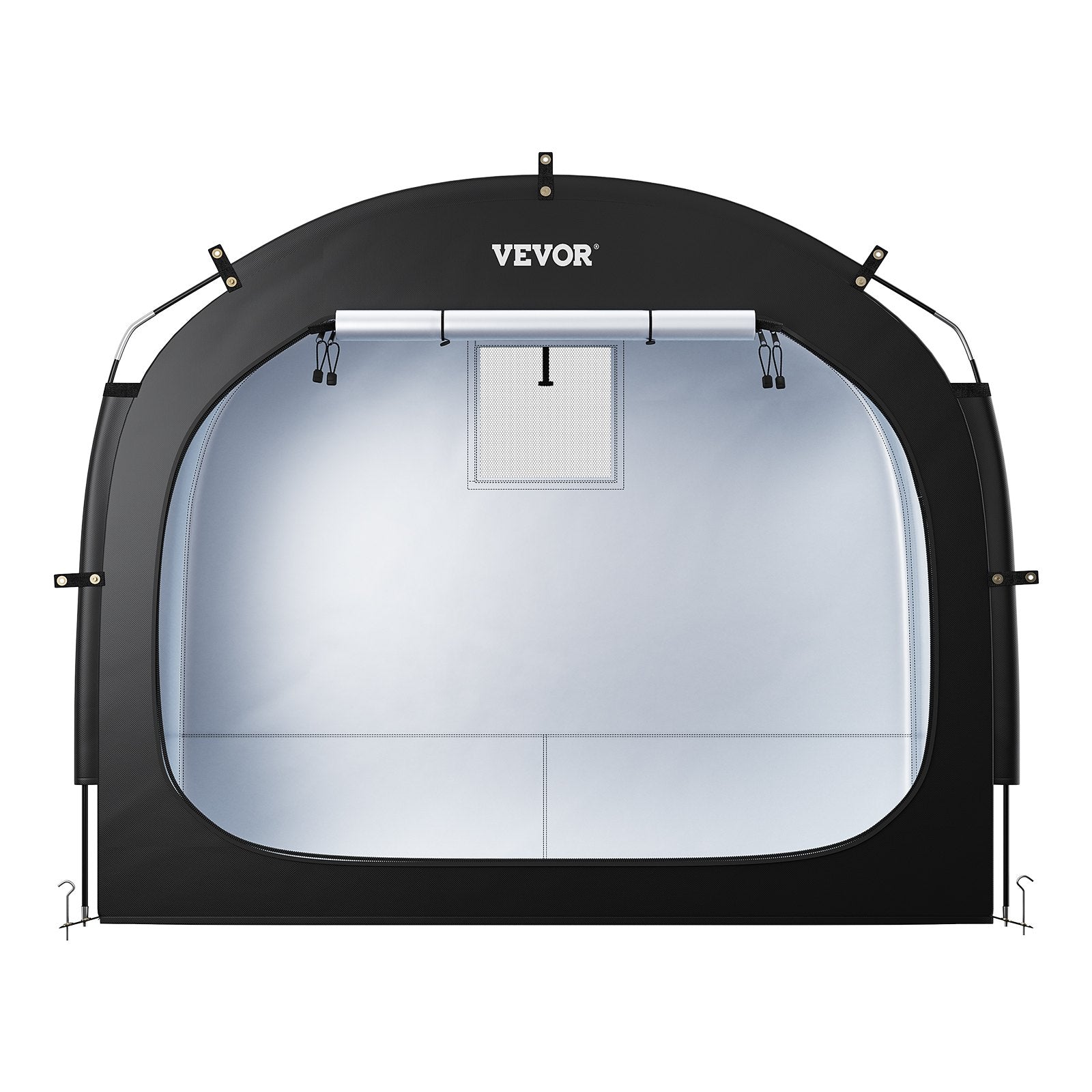 VEVOR Outdoor Bike Storage Tent Spacious Waterproof Bike Tent for 3 to 4 Bikes 
