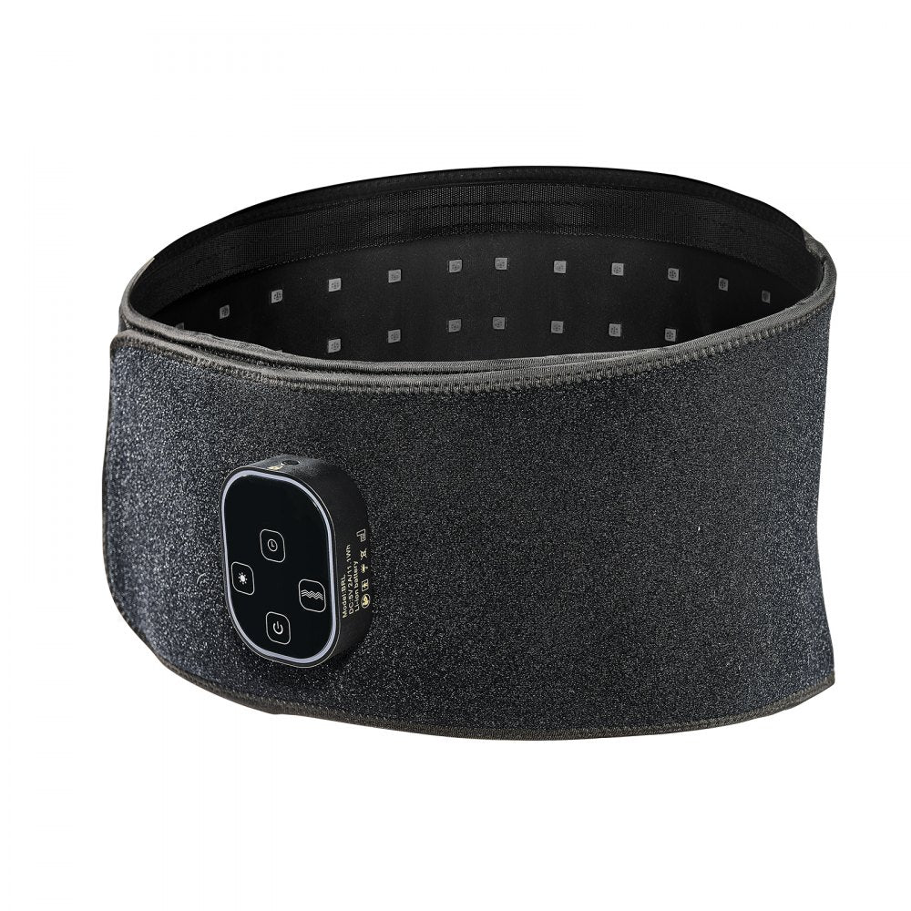 VEVOR Red Light Therapy Belt for Waist 660&850nm Red Light Therapy Pad 112 LEDs 