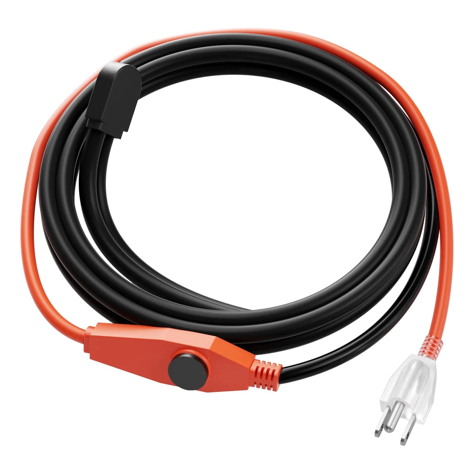 VEVOR Pipe Heating Cable 6FT 7W/FT Heat Tape for Pipes with Built-in Thermostat