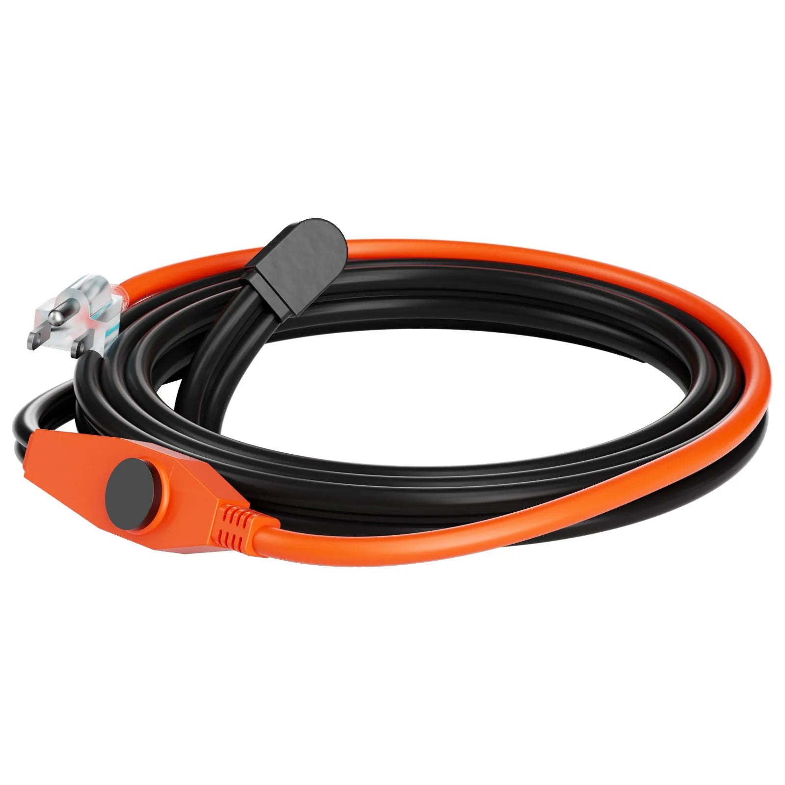 VEVOR Pipe Heating Cable 6FT 7W/FT Heat Tape for Pipes with Built-in Thermostat