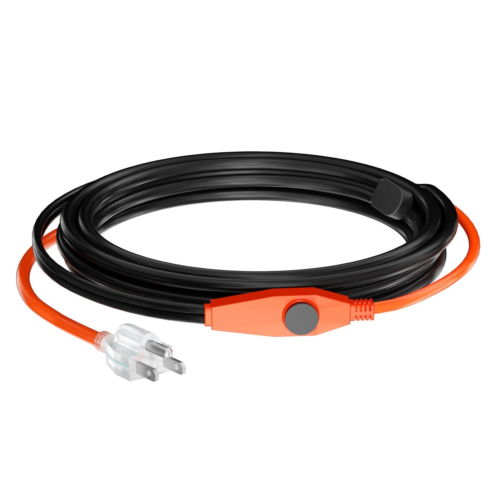 VEVOR Pipe Heating Cable 9FT 7W/FT Heat Tape for Pipes with Built-in Thermostat 