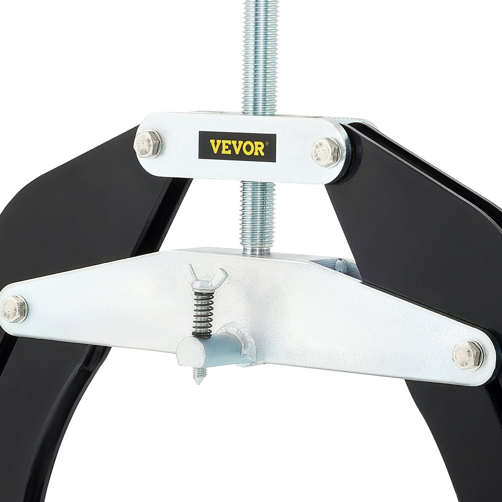 VEVOR Ultra Clamp, 5 to 12 In Diameter, High Strength Pipe Clamp with Quick Acting Screws, Steel Pipe Alignment Tool with Lightweight Design, Black 
